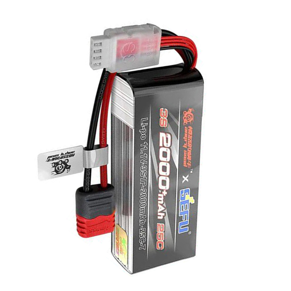 MJX-3S-Akku-111V-25C-2000mAh-L-I-PO-Akku-mit-T-Stecker-fuumlr-MJX-16208-16209-14209-14210-RC-Auto-2008878-10